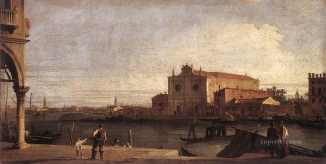  Canaletto Pintura al %c3%b3leo - CANALETTO Vista de San Giovanni Dei Battuti en Murano Thomas Gainsborough